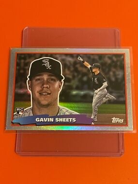 Gavin Sheets #88BF-5 [Rookie] 2022 Topps Archives ‘88 Big Foil Baseball Card
